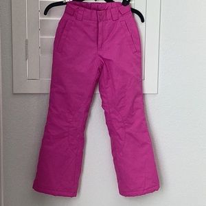 Athletech PINK snow pants, Size 7/8 (YOUTH) like new condition.